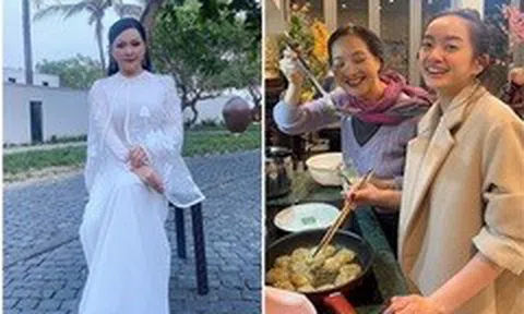 Như Quỳnh trẻ đẹp tuổi 52, NSND Lê Khanh vào bếp cùng Kaity Nguyễn