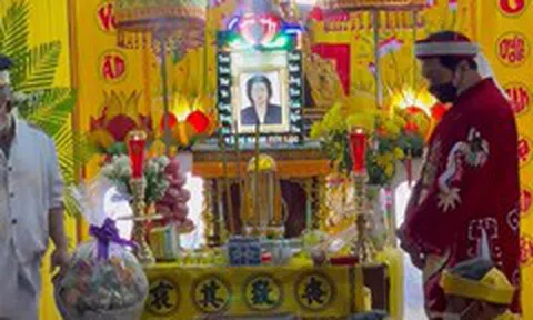 Lễ đưa tang nghệ sĩ Hoàng Lan