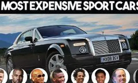 10 ô tô đắt đỏ thuộc sở hữu của những người nổi tiếng trên thế giới