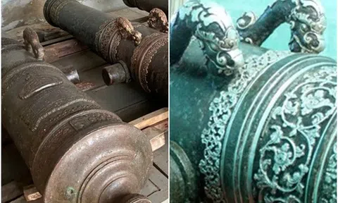 3 khẩu súng thần công được trục vớt trên con tàu đắm: Thợ lặn kể thời khắc chạm mặt cổ vật