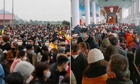 "Biển người" đổ về Đà Lạt, Sa Pa, chùa Tam Chúc dịp Tết: Chuyến du xuân "ngộp thở"