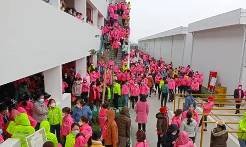 Khoảng 5000 công nhân đình công trong ngày đầu năm để yêu cầu tăng chế độ