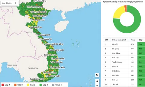 TIN VUI: Cả nước không còn tỉnh, thành 'vùng cam, vùng đỏ'