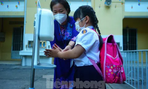 Sáng nay, hơn 800.000 học sinh TPHCM lần đầu đến trường trong năm học mới