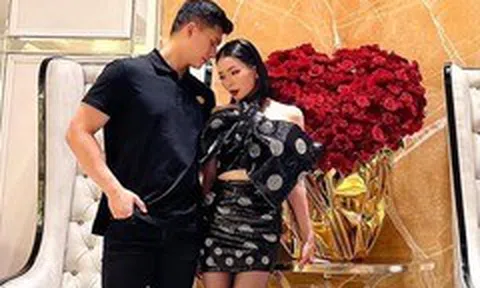 Lệ Quyên xưng hô 'vợ chồng', tặng Lâm Bảo Châu toàn hàng hiệu