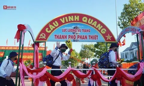 Bình Thuận: 1.631 thanh niên phấn khởi lên đường nhập ngũ