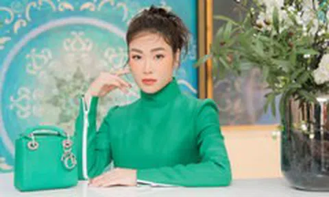 Người đẹp Tuyết Nga sành điệu với 'cây' hàng hiệu đi sự kiện