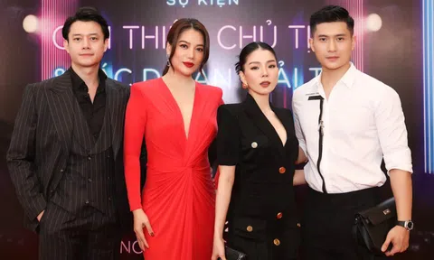 Tình trẻ hộ tống 'chị đẹp' Lệ Quyên, Trương Ngọc Ánh đi sự kiện