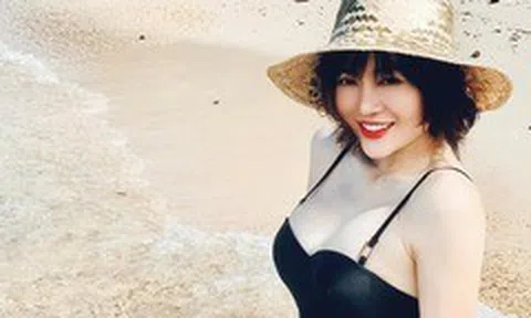 Diễn viên Thanh Hương gợi cảm