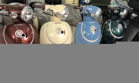 Honda Giorno 2022 nhập không chính hãng về Việt Nam, giá gần 100 triệu đồng