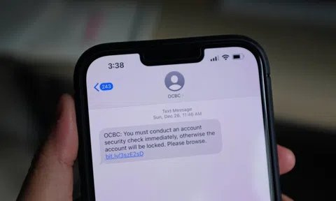Sau Việt Nam, đến lượt Singapore rộ nạn giả mạo tin nhắn ngân hàng
