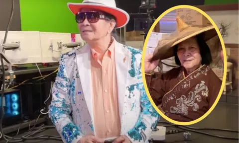 Nghệ sĩ Minh Cảnh bật khóc tiết lộ lý do chưa thể giải nghệ ở tuổi 84