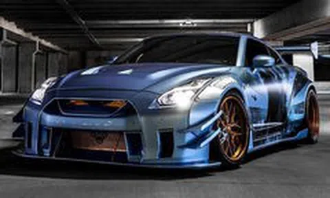 Cận cảnh Nissan GT-R R35 độ Liberty Walk Type 2 với sức mạnh hơn 1.500 mã lực
