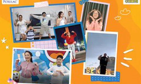 Thi nhảy online: Cover Vũ điệu PureLac cùng rapper nhí Piggy