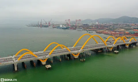 Ngắm cầu Tình yêu - điểm check in mới trị giá hàng nghìn tỷ ở thành phố Hạ Long