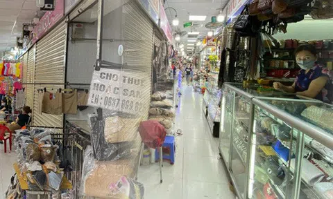Chợ bán sỉ lớn nhất Sài Gòn ế ẩm sau Tết, nhiều tiểu thương ngậm ngùi sang nhượng hoặc cho thuê sạp
