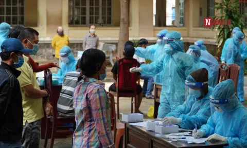 Số ca nhiễm liên tục tăng mạnh, Bình Thuận vượt 35.300 ca nhiễm Covid-19