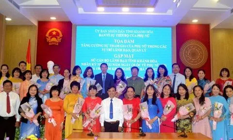 Tăng cường sự tham gia của phụ nữ trong các vị trí lãnh đạo, quản lý