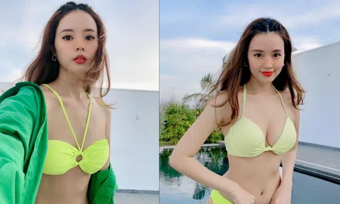 Midu diện bikini khoe dáng nóng bỏng