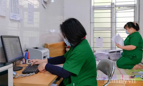 8/3 trong những ngày "đỉnh dịch" ở trạm y tế có 100% cán bộ, nhân viên là F0