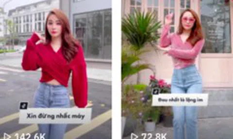 Quỳnh Nga khoe vũ điệu nóng bỏng ngoài phố