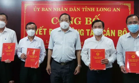 Long An điều động, bổ nhiệm nhiều cán bộ chủ chốt