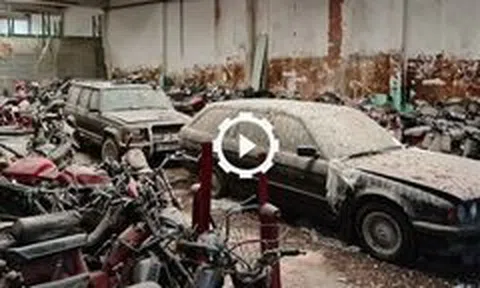 Hàng trăm chiếc xe BMW bị bỏ hoang, 'mỏ vàng' cho những ai mê ô tô cổ