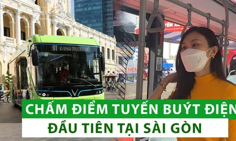 Người Sài Gòn hào phóng chấm điểm cao bất ngờ cho tuyến buýt điện giá rẻ đầu tiên
