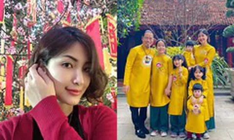 Bật mí người vợ kín tiếng sinh 5 con cho nghệ sĩ Vượng Râu