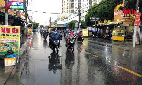 TP HCM có mưa sau nhiều ngày nắng nóng