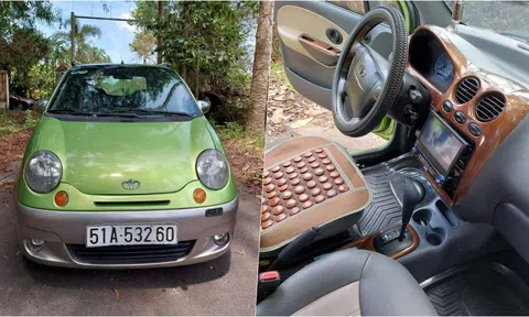Xe hiếm Daewoo Matiz đời đầu, số tự động tại Việt Nam
