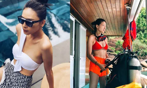 Vẻ nóng bỏng của 'đả nữ' Ngô Thanh Vân ở tuổi 43