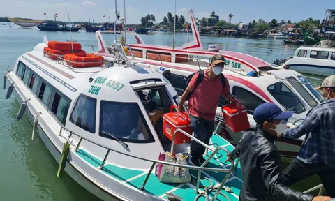 Nối lại tuyến Cửa Đại – Cù Lao Chàm sau 2 ngày bị "tê liệt"