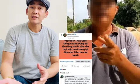 Hứa Vĩ Văn lên tiếng về tin đồn quỵt tiền, chủ kênh YouTube công khai xin lỗi