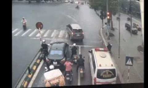 Clip bị phạt nguội vì nhường đường xe cấp cứu gây tranh cãi ở Thái Bìnhicon