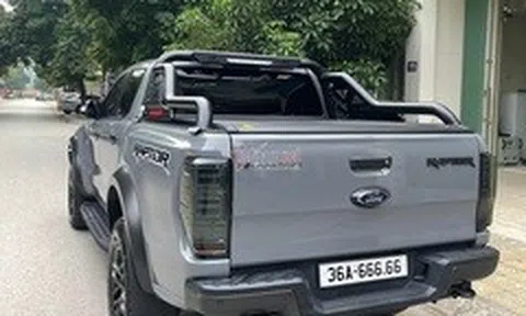 Ford Ranger Raptor biển ngũ quý 6 chuyển nhượng giá 3,6 tỷ, lãi gấp 3
