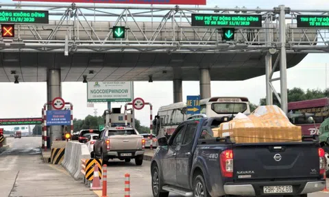 Cao tốc Hà Nội - Hải Phòng bỏ thu phí TNG, chỉ thu phí không dừng ETC từ ngày 5-5