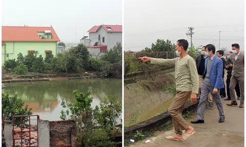 Bí ẩn hơn 100 khúc gỗ lim lớn dưới lòng đất ở Bắc Giang bị "khai thác vụng ban đêm"