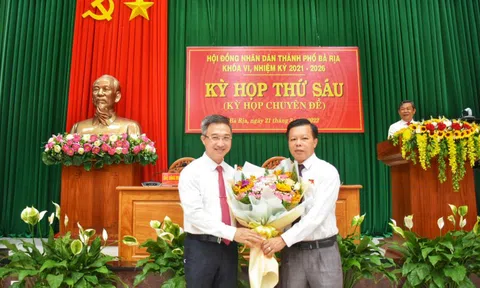 Ông Trần Thanh Dũng làm Chủ tịch thành phố Bà Rịa