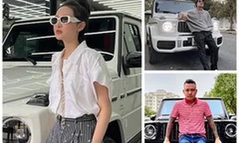Hiền Hồ, Sơn Tùng M-TP cùng gu chơi xế hộp chục tỷ Mercedes-AMG G63