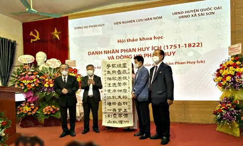 Hội thảo khoa học về danh nhân Phan Huy Ích và dòng họ Phan Huy