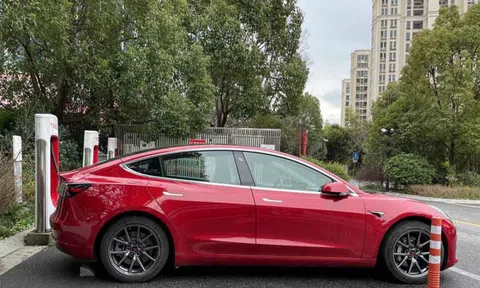 Cắm sạc chưa được nửa tiếng, chủ xe Tesla "tái mặt" khi thấy con số trên hóa đơn