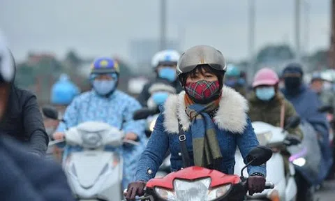 Không khí lạnh tràn về, miền Bắc chuyển mưa rét từ chiều tối nay