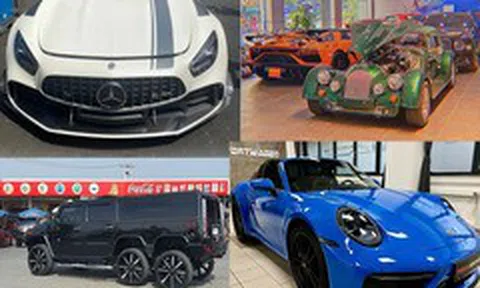 Loạt siêu xe đắt đỏ cập bến Việt Nam nửa đầu tháng 3