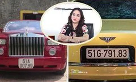 Cặp đôi Rolls-Royce và Bentley siêu độc của bà Nguyễn Phương Hằng