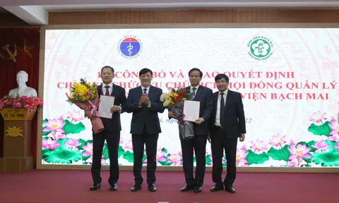 Bệnh viện Bạch Mai có Chủ tịch và Giám đốc mới