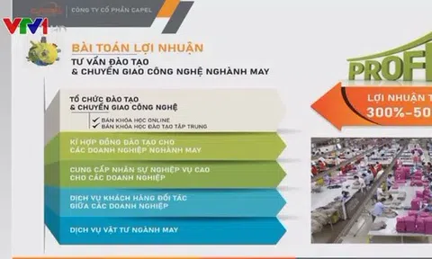 “Bánh vẽ” hưởng lợi nhuận khủng 150%/năm, nhận theo ngày của Công ty Capel