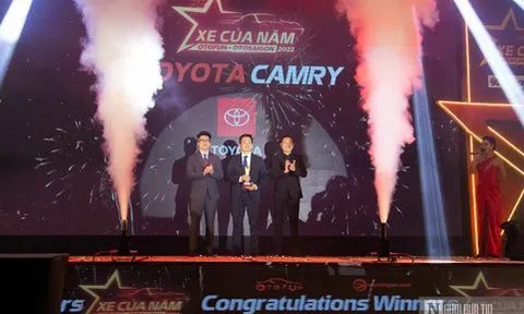Toyota Camry được bình chọn là “Xe của năm 2022”