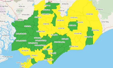 Bà Rịa-Vũng Tàu: F0 mới giảm dần, dịch bệnh cơ bản được kiểm soát tốt