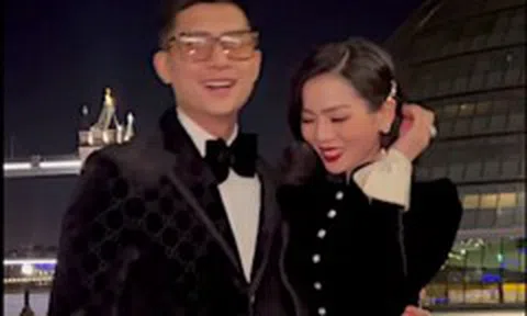 Lệ Quyên đón sinh nhật lãng mạn bên bạn trai kém 12 tuổi ở Anh